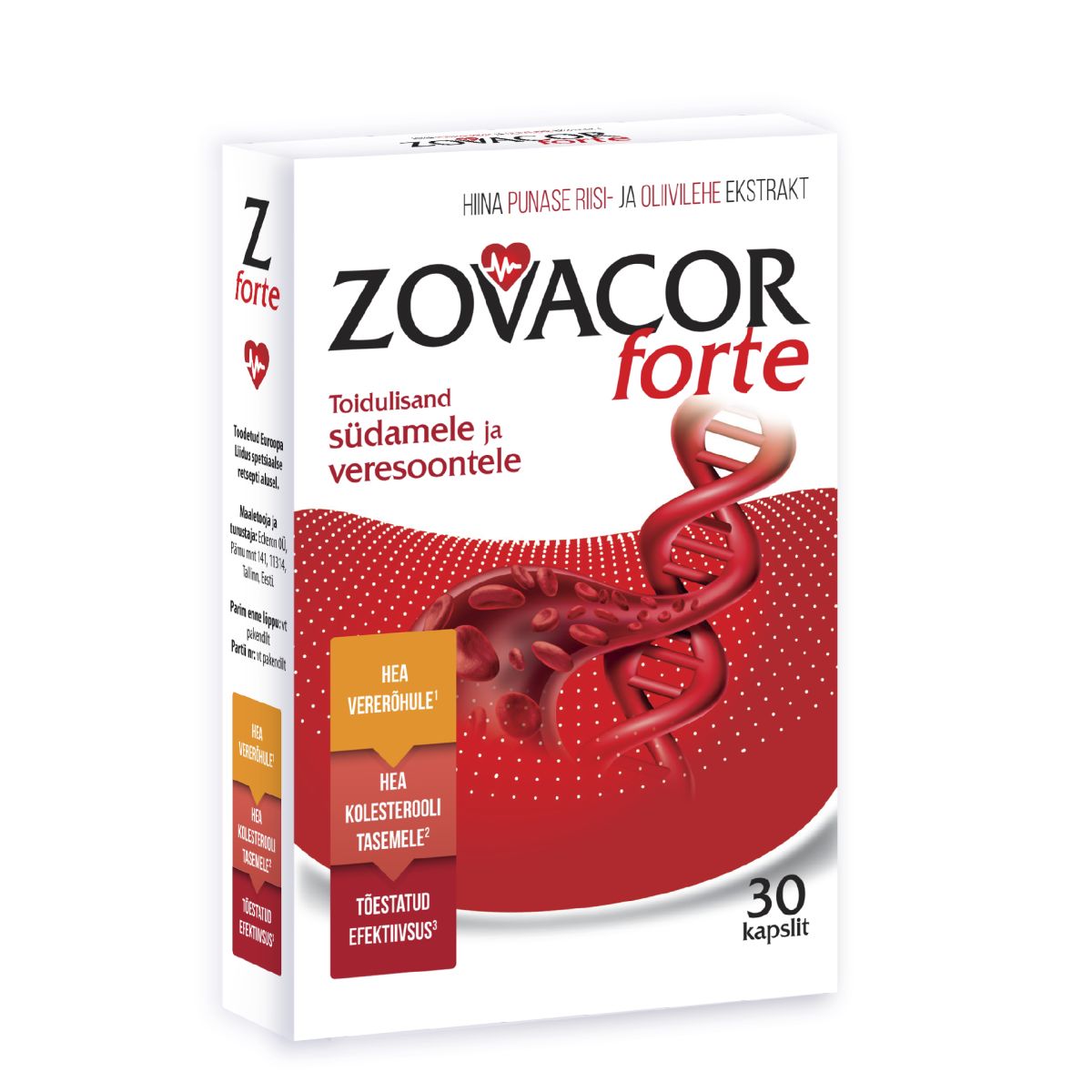 ZOVACOR FORTE KAPSLID N30 - Product Image