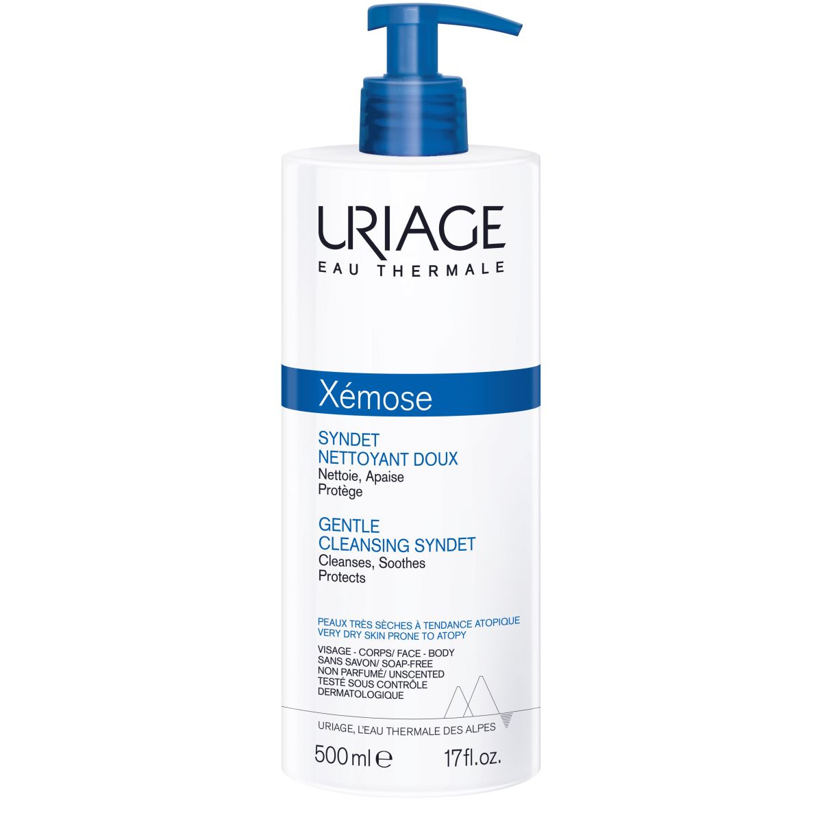 URIAGE XEMOSE PUHASTAV KREEM-GEEL 500ML - Product Image