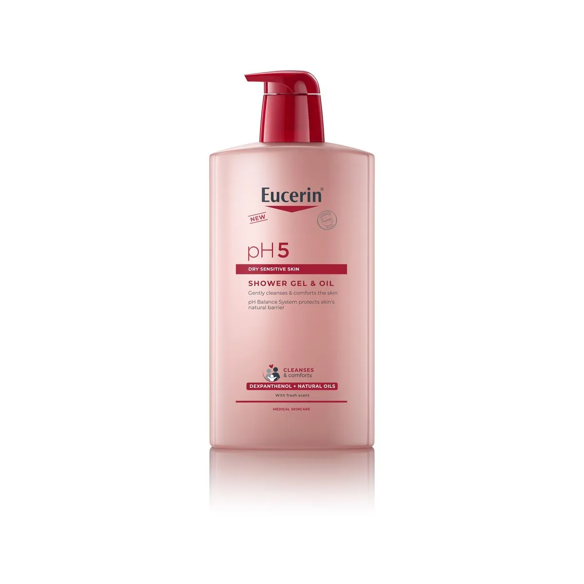 EUCERIN PH-5 DUSHIGEEL-ÕLI 1000ML - Product Image