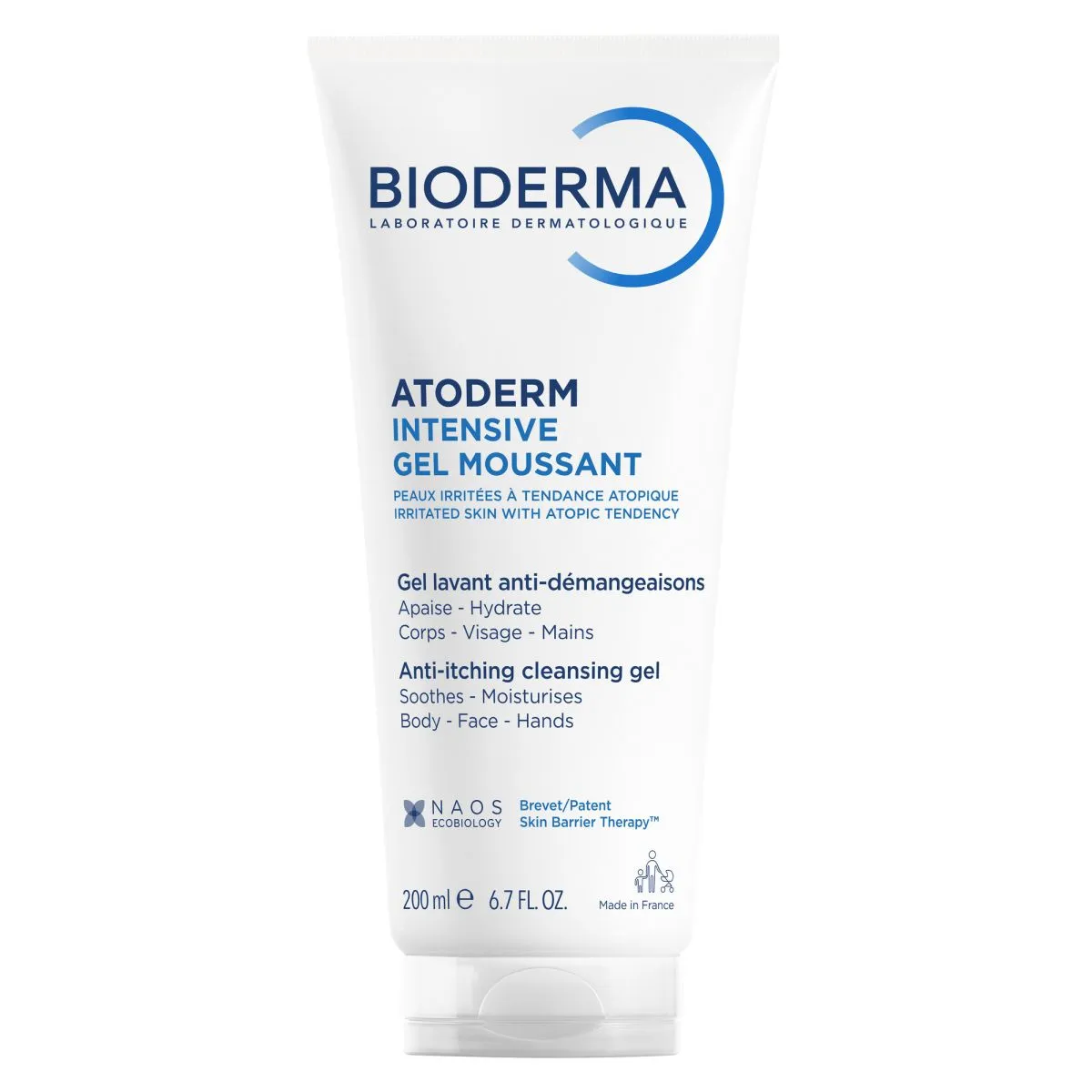 BIODERMA ATODERM VAHTGEEL ÜLIRIKKALIK KUIVALE NAHALE 200ML - Product Image