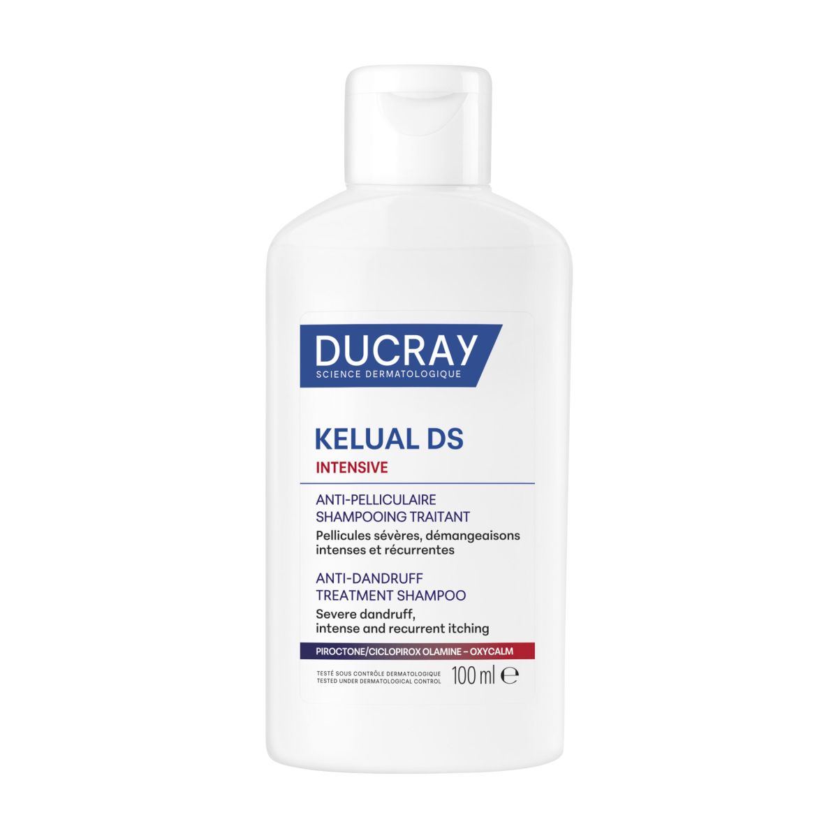 DUCRAY KELUAL DS INTENSIVE SHAMPOON 100ML - Product Image