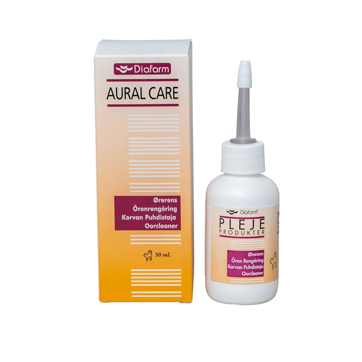 Diafarm kõrvapuhastusvahend kassidele 50 ml - Product Image