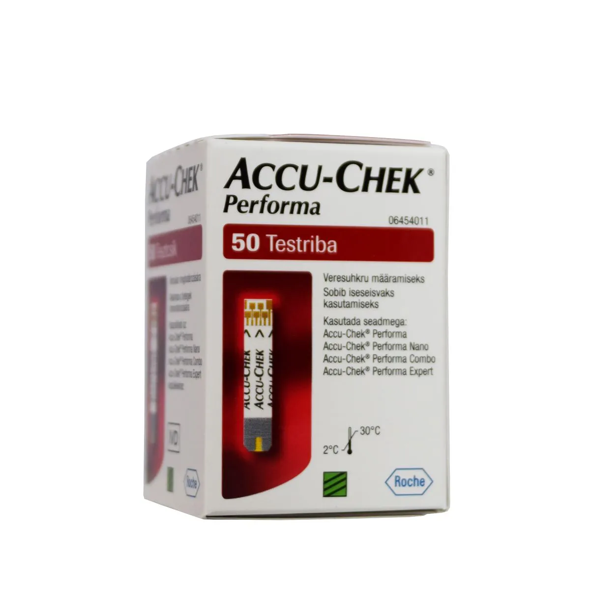 ACCU-CHEK PERFORMA VERESUHKRU TESTRIBAD N50 - Product Image