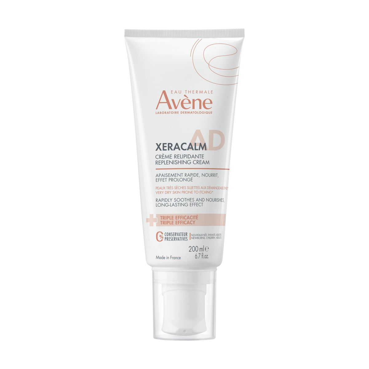 AVENE XERACALM A.D KEHAKREEM LIPIIDE TAASTAV 200ML - Product Image