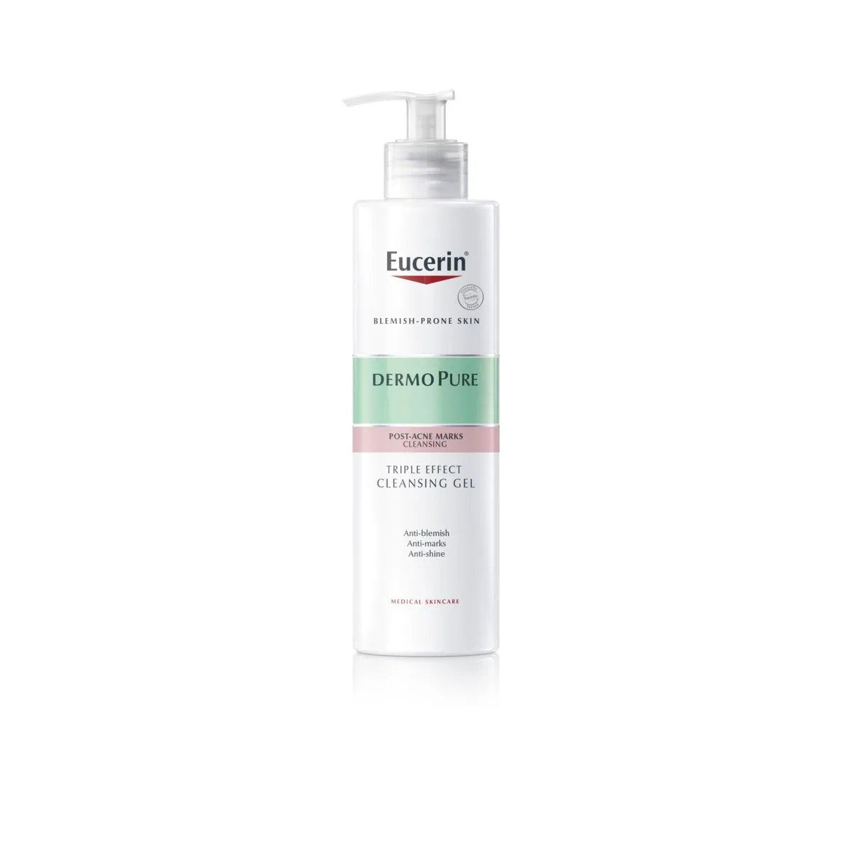 EUCERIN DERMOPURE PUHASTUSGEEL AKNEJÄRGNE 400ML - Product Image