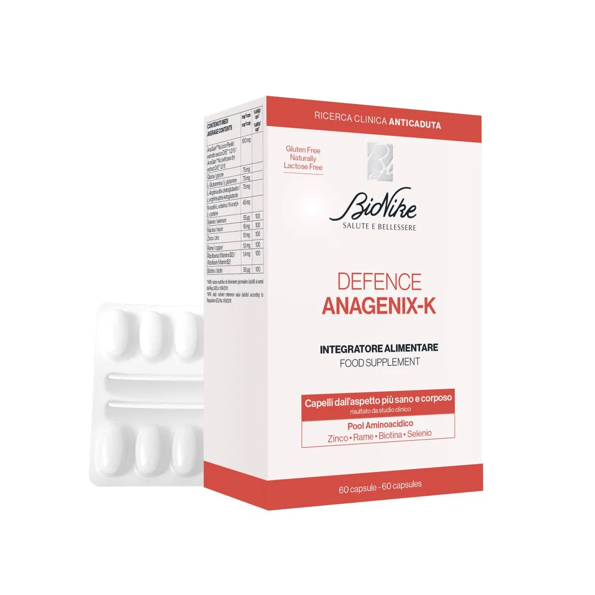 BIONIKE ANAGENIX-K VITAMIINID JUUSTELE CAPS N60 - Product Image