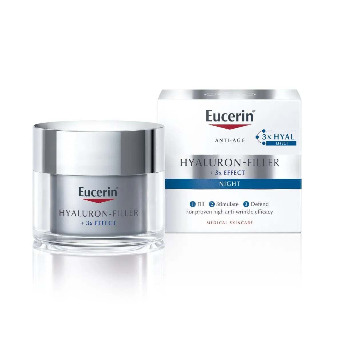 EUCERIN HYALURON-FILLER ÖÖKREEM 50ML - Product Image