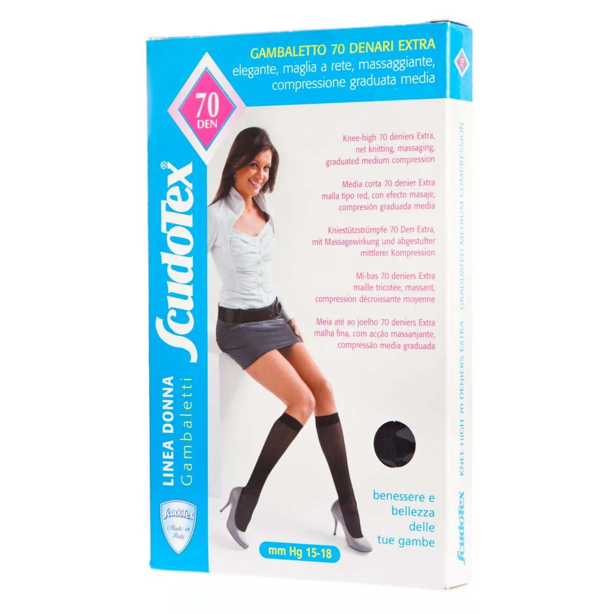 SCUDOTEX PÕLVIKUD 70DEN T3 NERO - Product Image