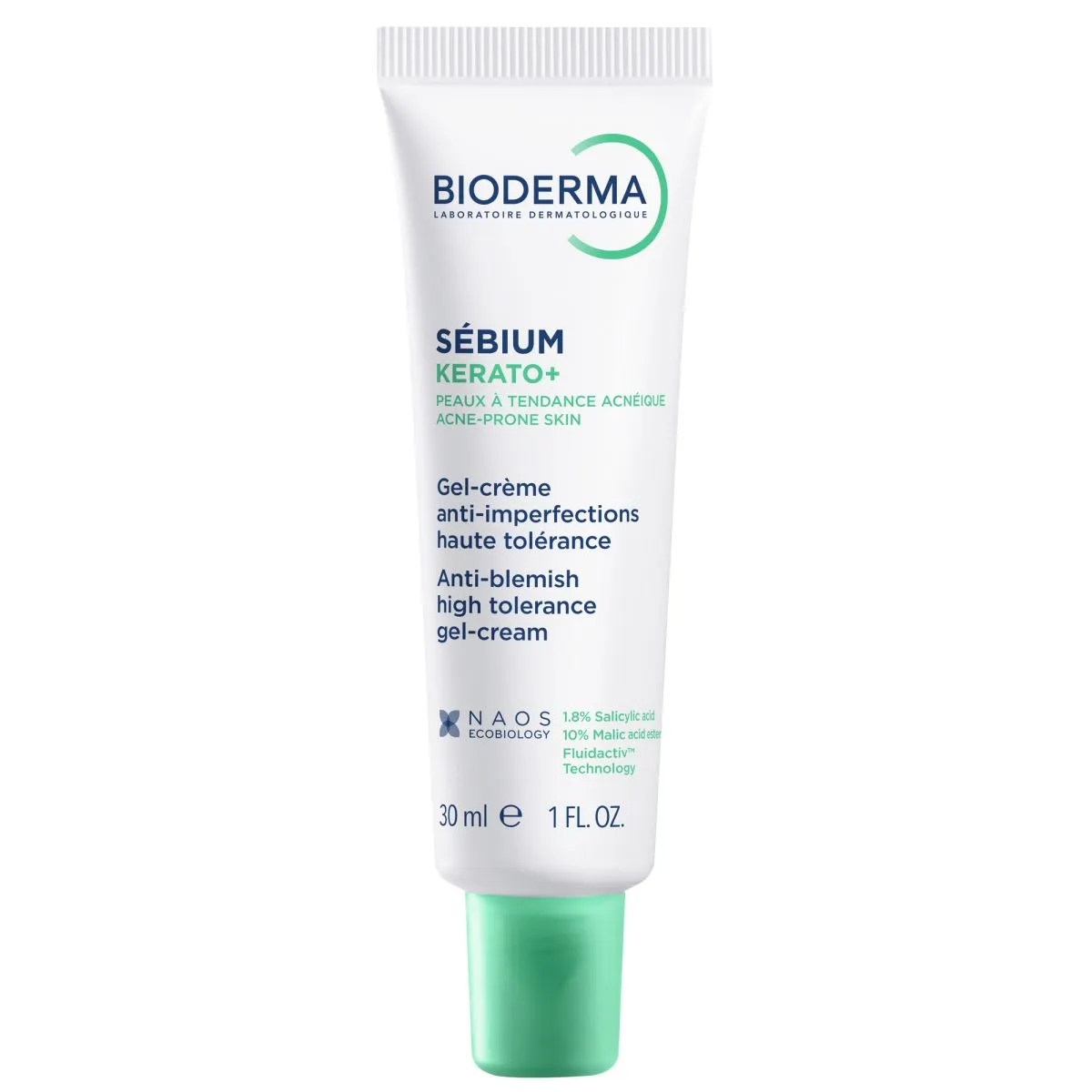 BIODERMA SEBIUM KERATO+ GEELKREEM AKNELISELE NAHALE 30ML - Product Image