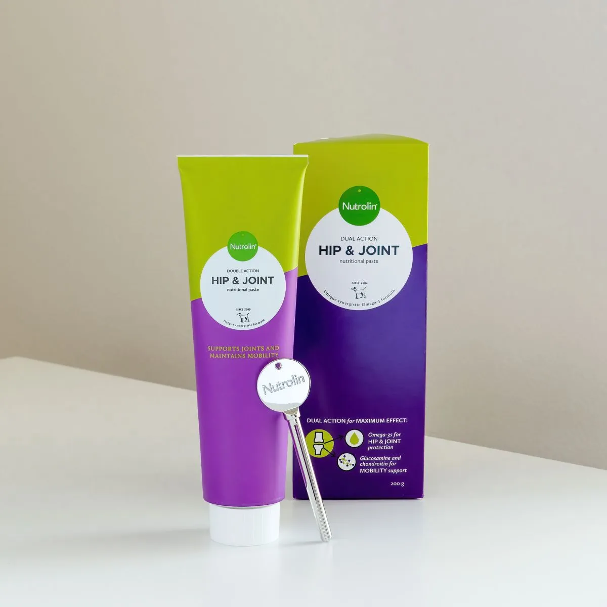 Nutrolin Hip & FJoint toiteainetepasta kassile ja koerale 200 g - Product Image