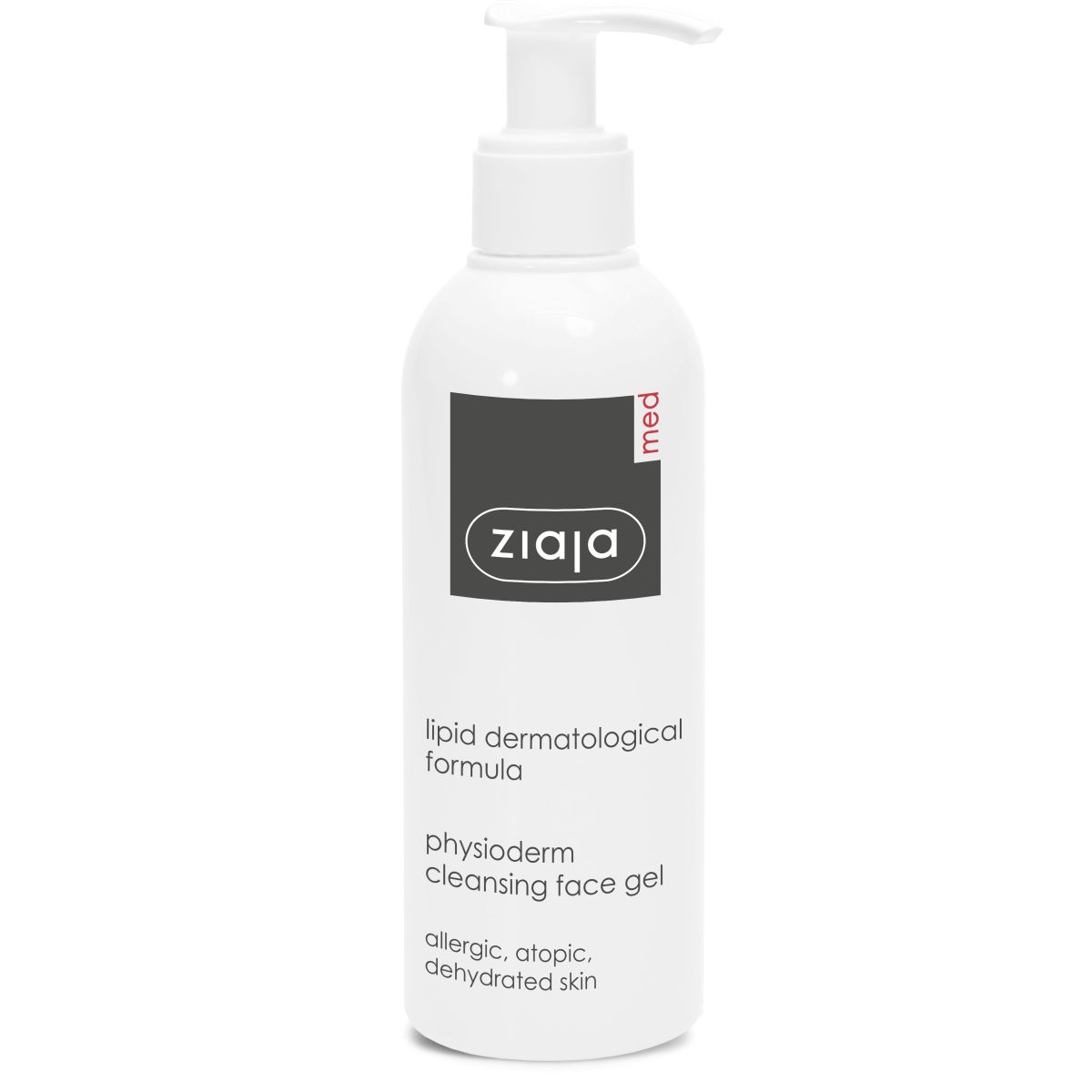 ZIAJA MED PHYSIODERM NÄOPUHASTUSGEEL TUNDLIKULE NAHALE 200ML - Product Image