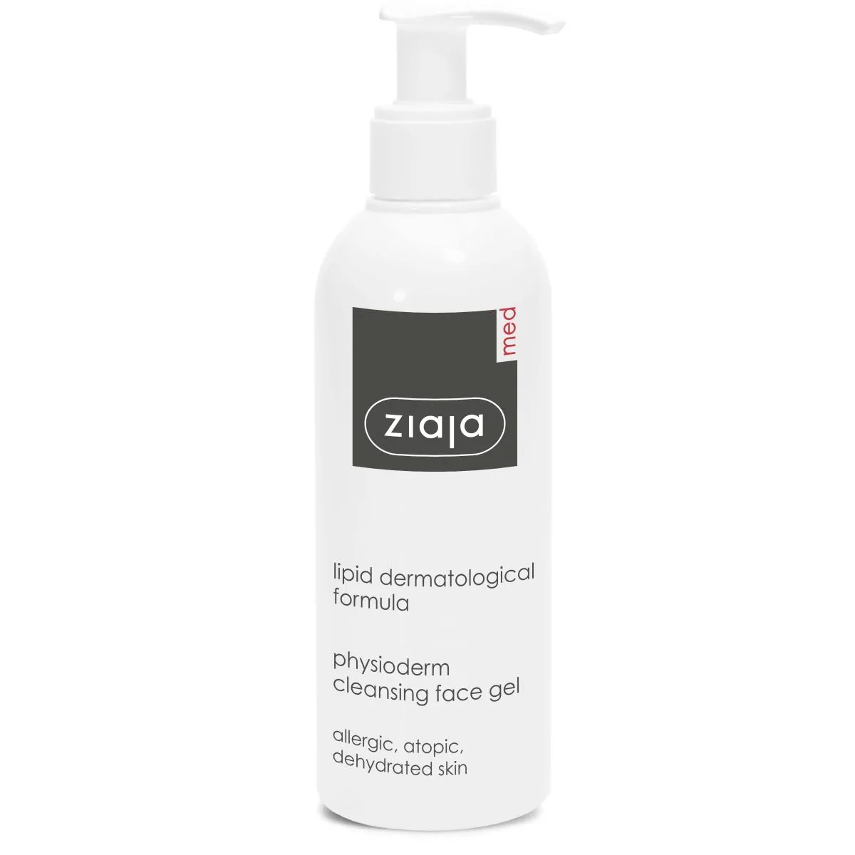 ZIAJA MED PHYSIODERM NÄOPUHASTUSGEEL TUNDLIKULE NAHALE 200ML - Product Image