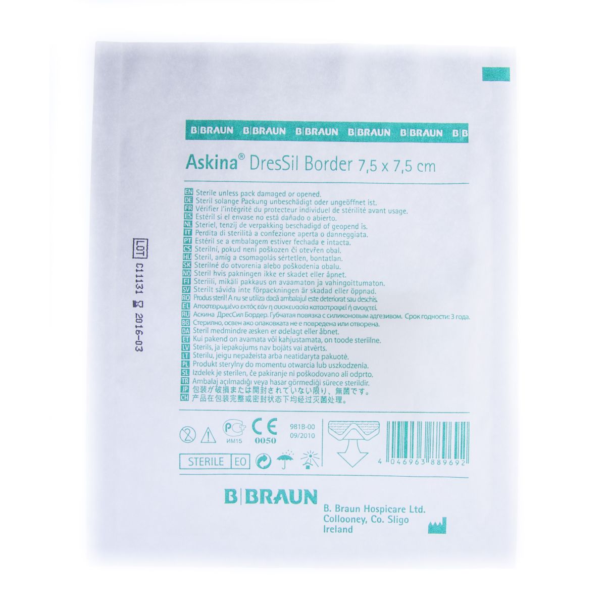 ASKINA DRESSIL BORDER HAAVASIDE 7,5CMX7,5CM - Product Image