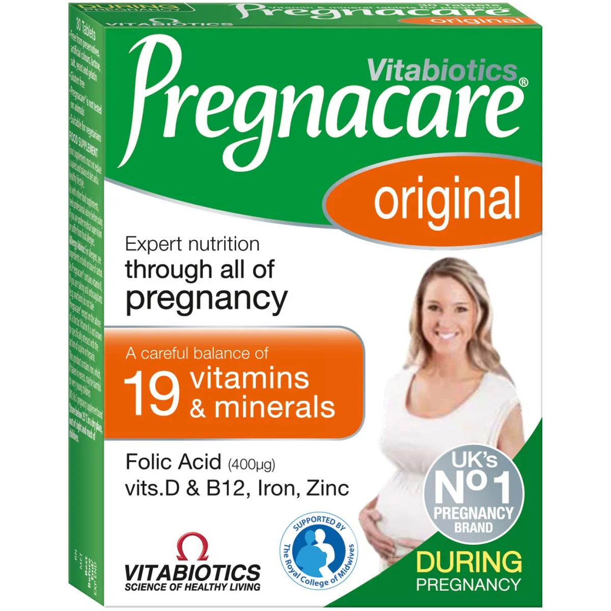 PREGNACARE TBL N30 - Product Image