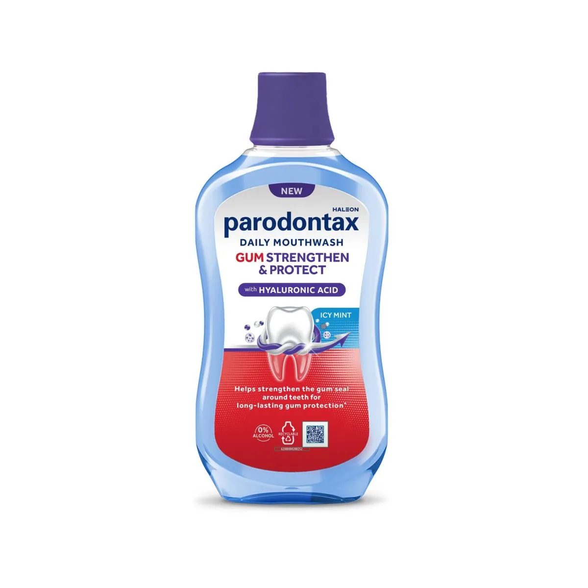 PARODONTAX SUUVESI GUM STRENGTHEN & PROTECT ICY MINT 500ML - Product Image