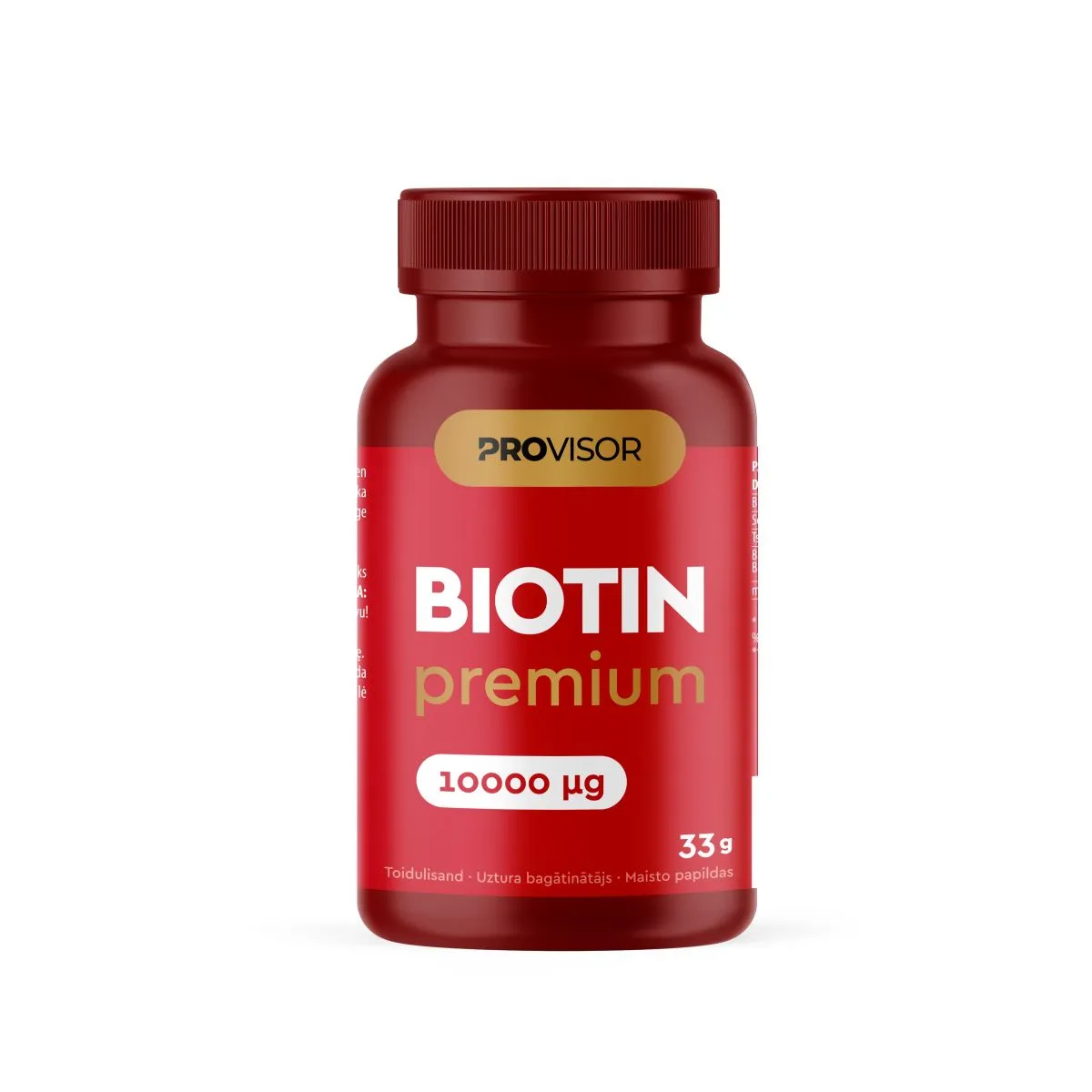 PROVISOR BIOTIN PREMIUM 10000MCG N60 - Product Image