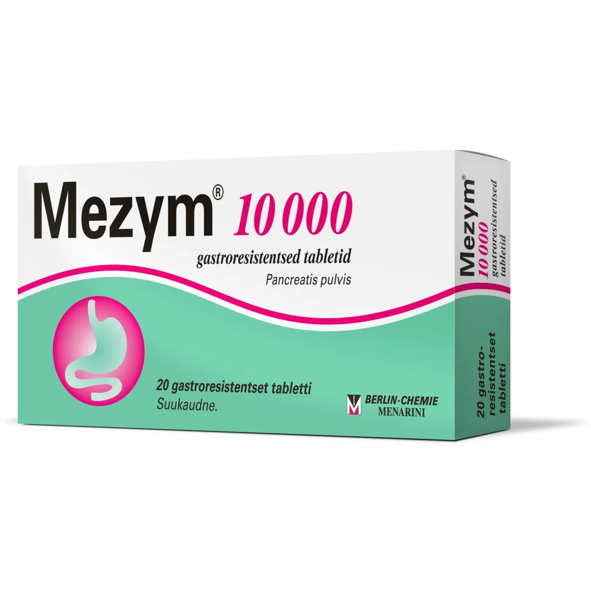 MEZYM 10 000 TBL 10000+7500+375TÜ N20 GASTRORESISTENTNE - Product Image