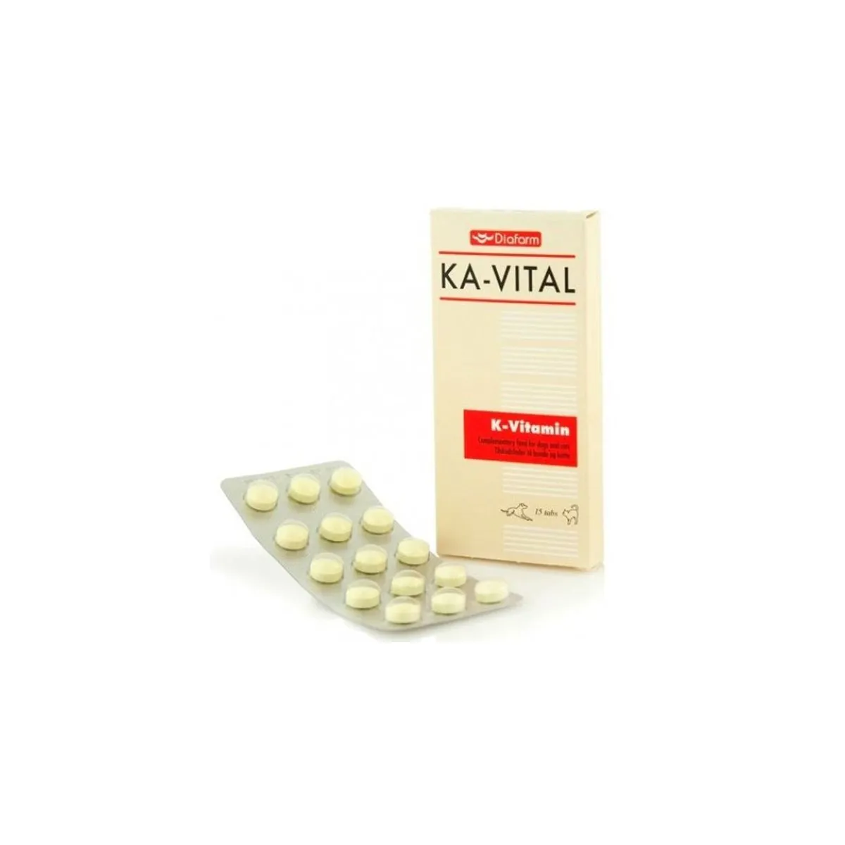 Diafarm Ka-Vital tabletid koertele ja kassidele, N15 - Product Image