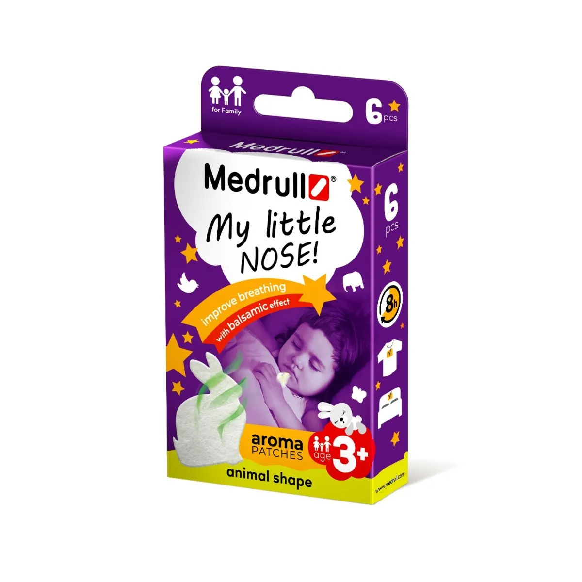MEDRULL AROOMIPLAASTER MY LITTLE NOSE ANIMALS N6 - Product Image