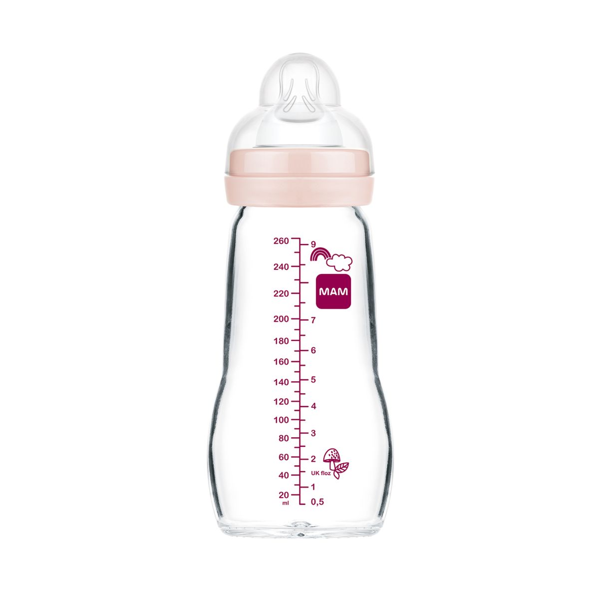 MAM FEEL GOOD KLAASPUDEL 260ML - Product Image