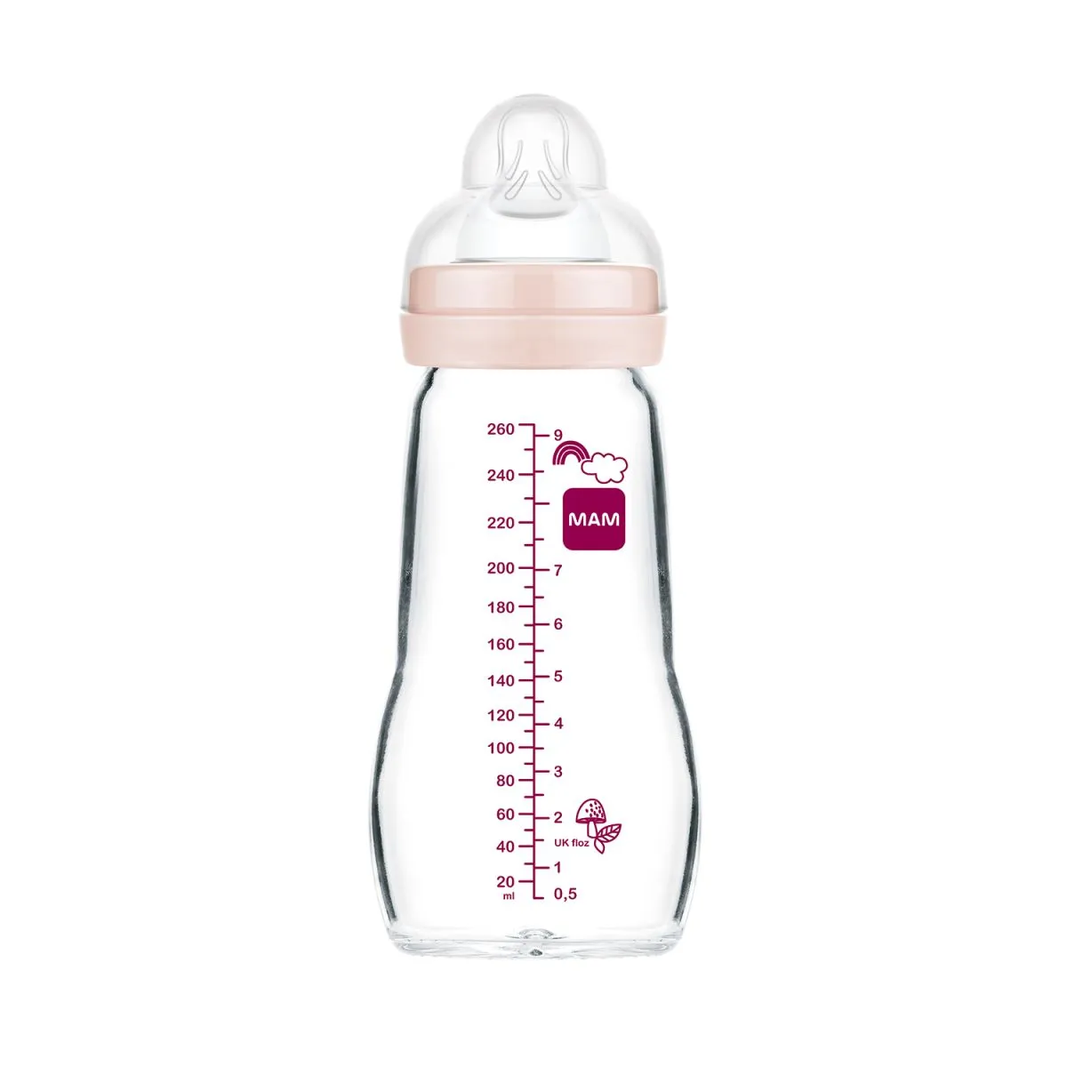 MAM FEEL GOOD KLAASPUDEL 260ML - Product Image