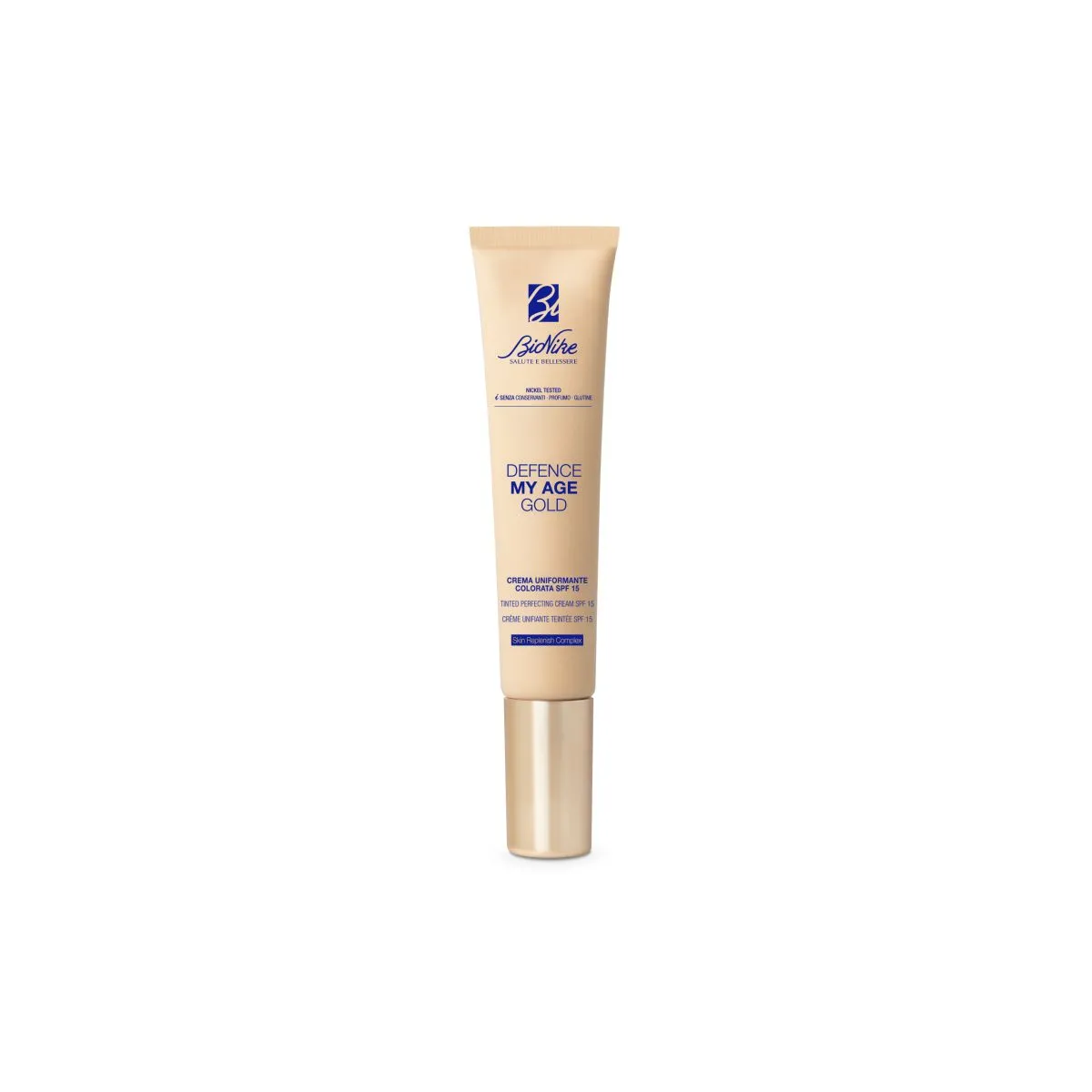 BIONIKE MY AGE GOLD PÄEVAKREEM JUMET ÜHTLUSTAV SPF15 40ML - Product Image