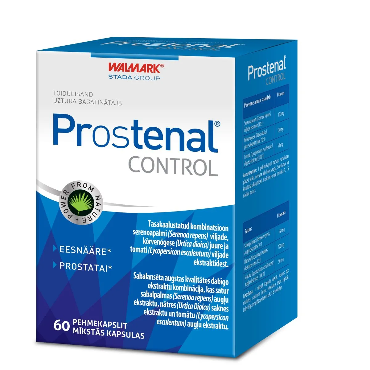 WALMARK PROSTENAL CONTROL PEHMEKAPSEL N60 - Product Image