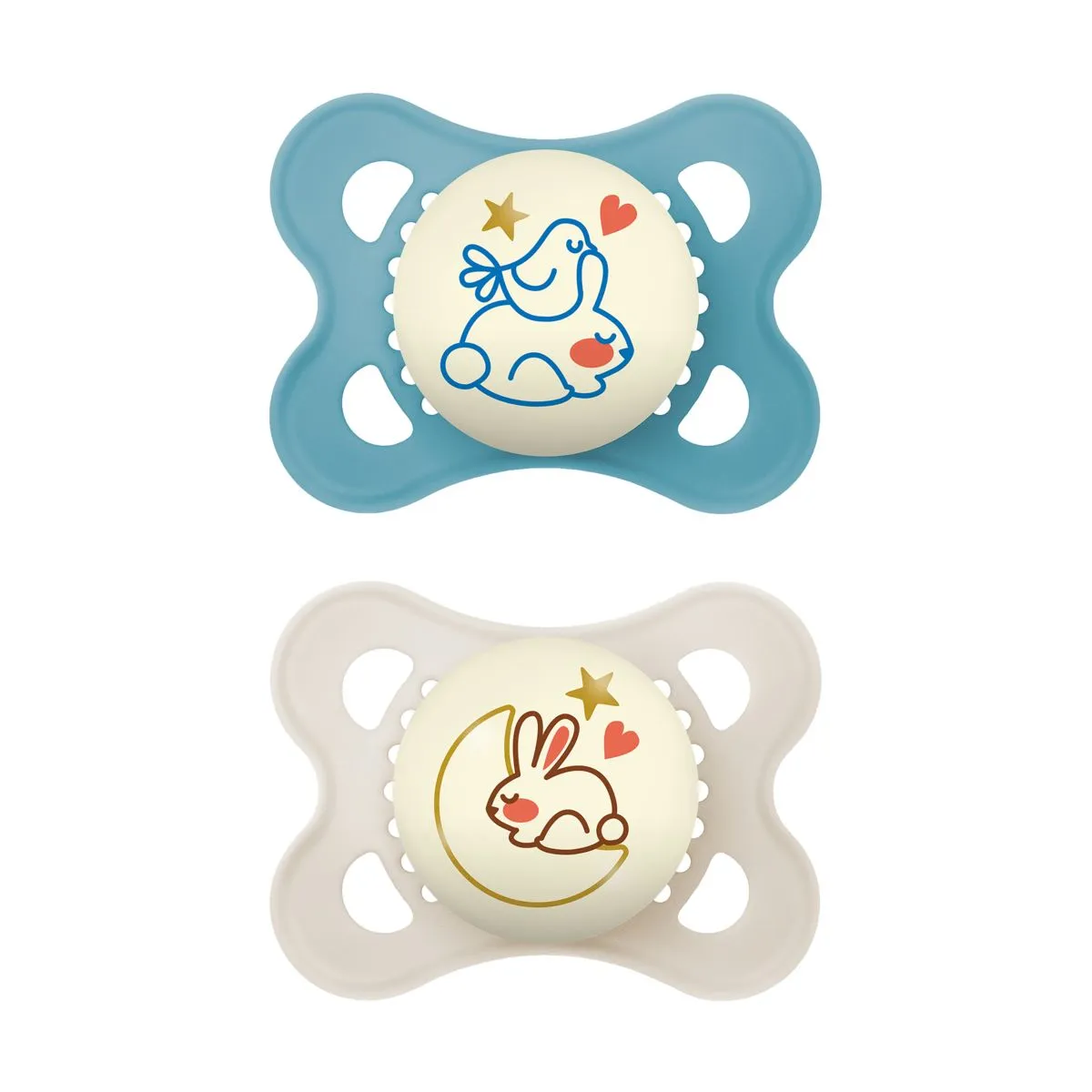 MAM HELENDAV ÖÖLUTT SILIK. 0-6 KUUD SININE N2 - Product Image