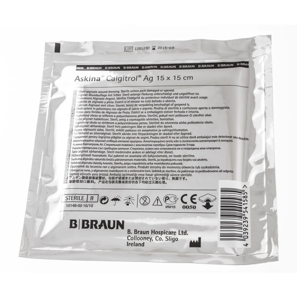 ASKINA CALGITROL Ag HAAVASIDE 15CMX15CM - Product Image