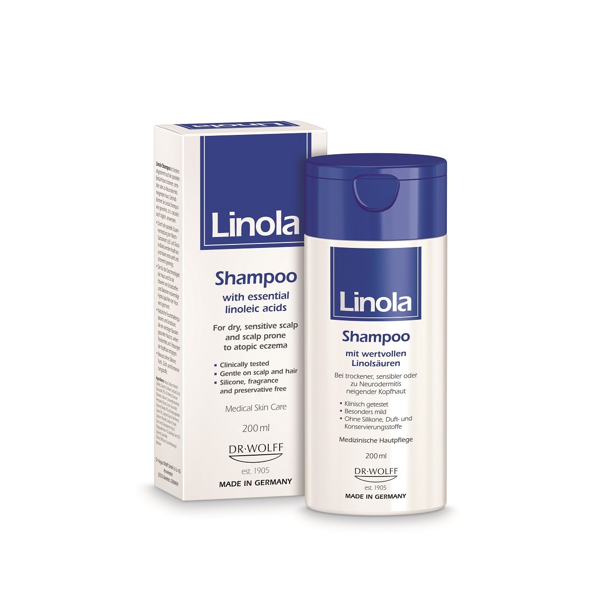LINOLA SHAMPOON 200ML - Product Image