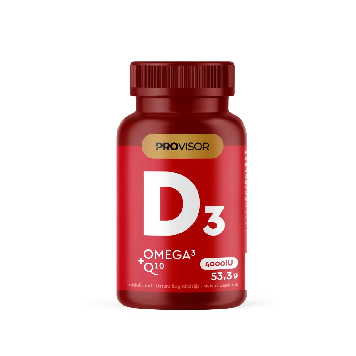 PROVISOR VITAMIIN D + OOMEGA 3 + Q10 N60 - Product Image