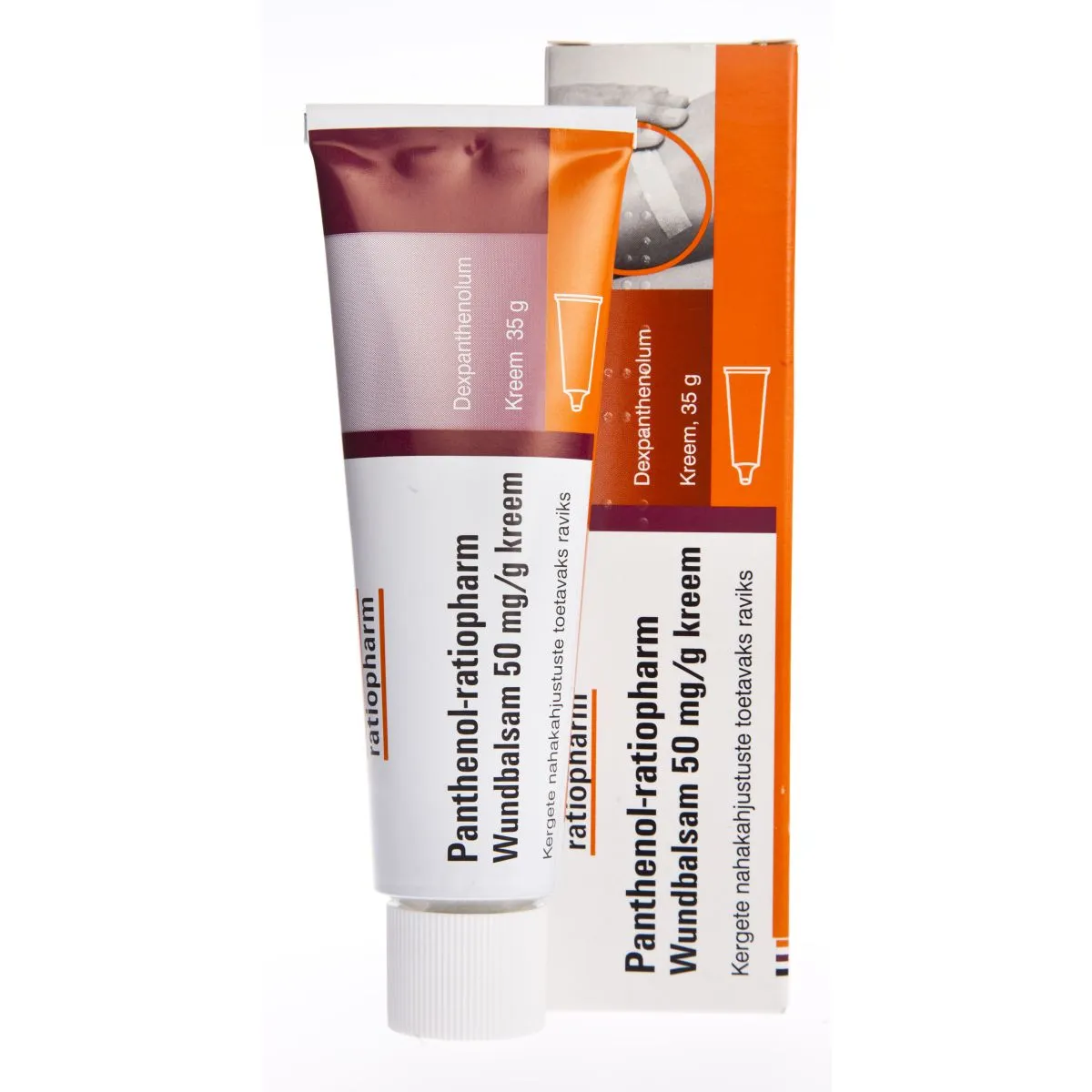 PANTHENOL-RATIOPHARM WUNDBALSAM 50MG/G 35G - Product Image