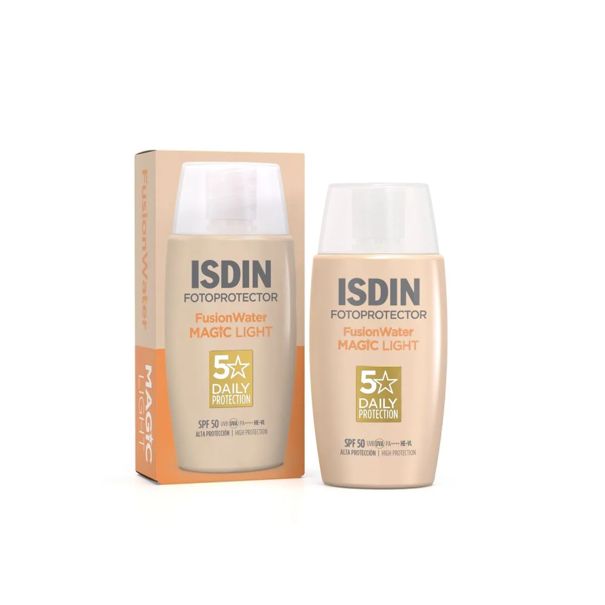 ISDIN SUN PÄIKESEKAITSEEMULSIOON MAGIC HELE SPF50 50ML - Product Image