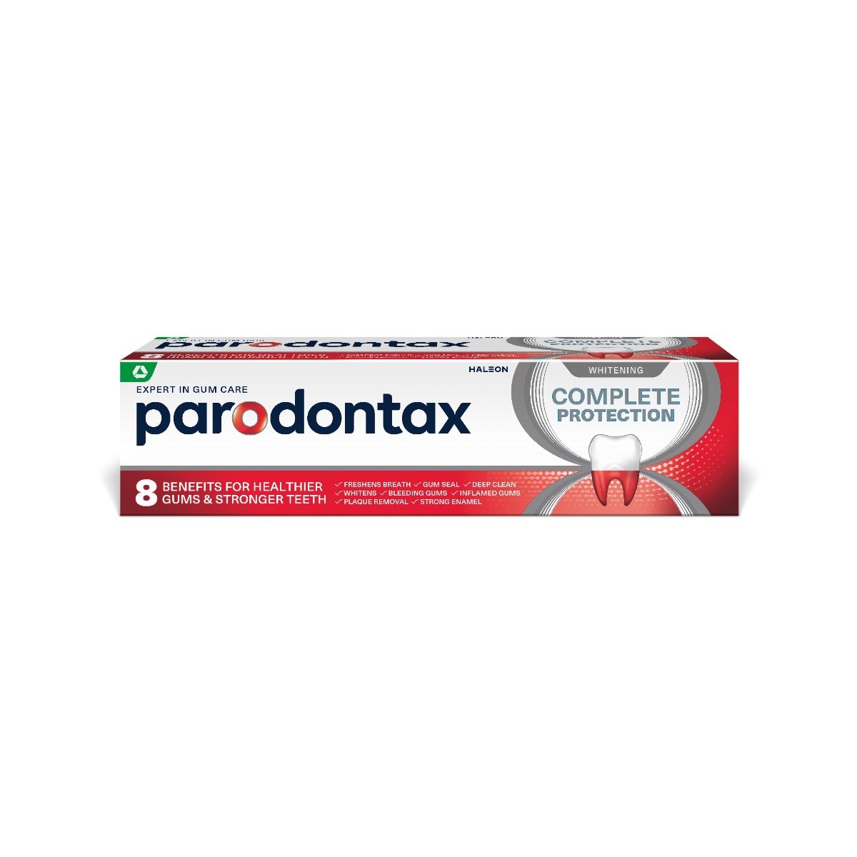 PARODONTAX COMPLETE PROTECTION WHITENING HAMBAPASTA 75ML - Product Image