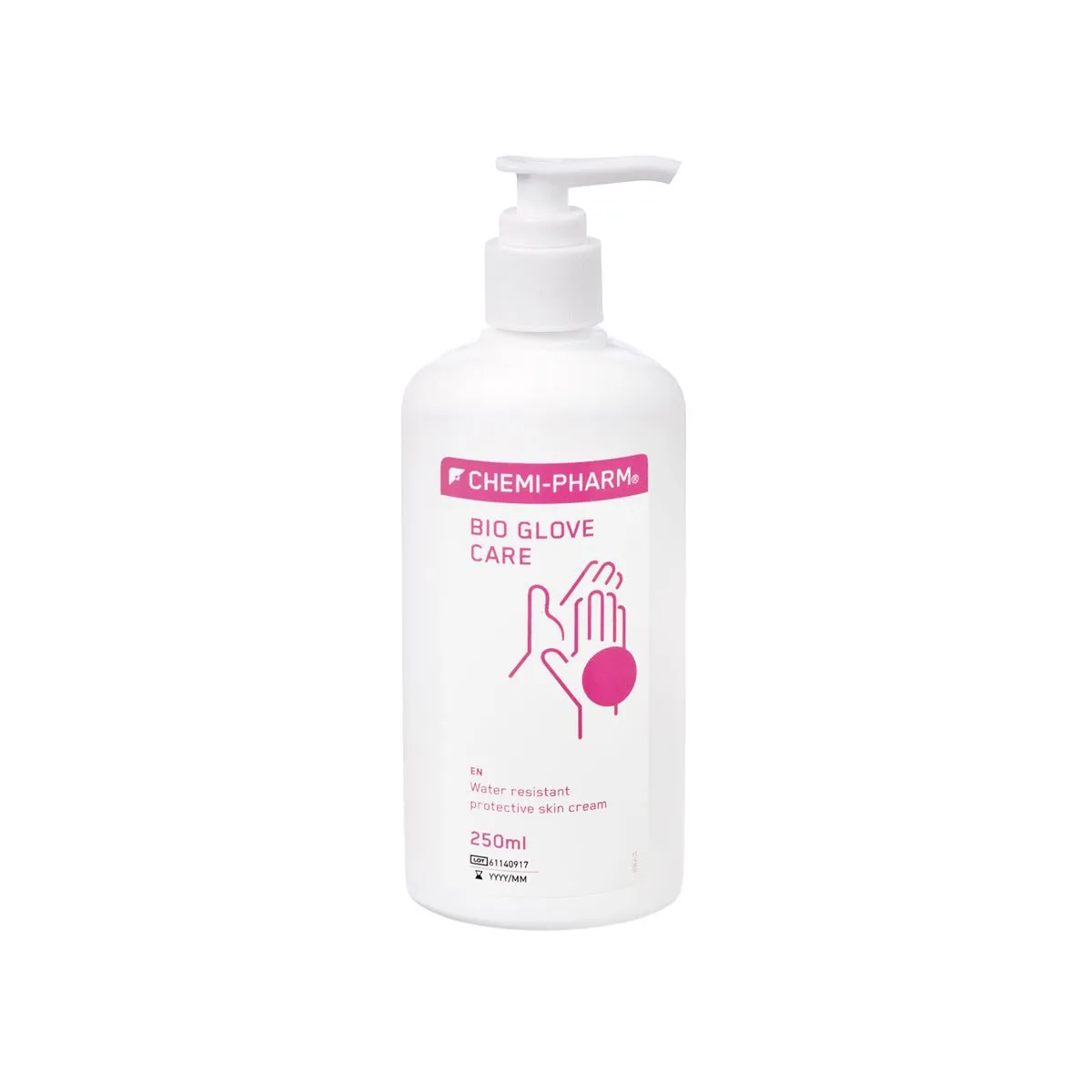 CHEMIPHARM BIO-GLOVE CARE KAITSEKREEM 250ML (PUMBAGA) - Product Image