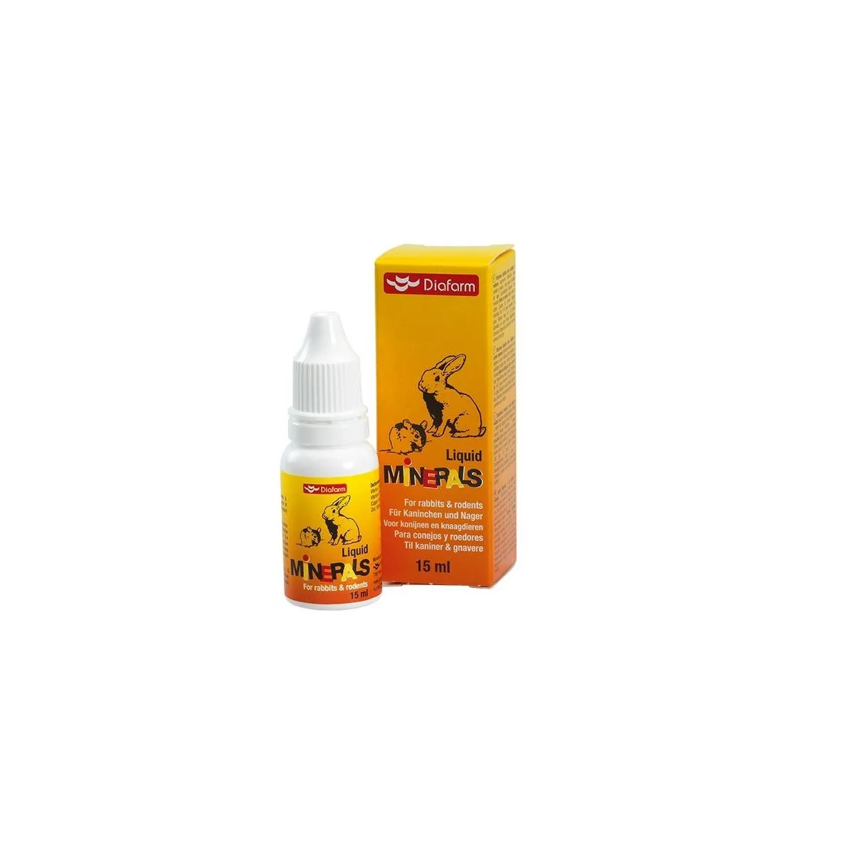 Diafarm Liquid näriliste ja küülikute mineraal 15 ml - Product Image
