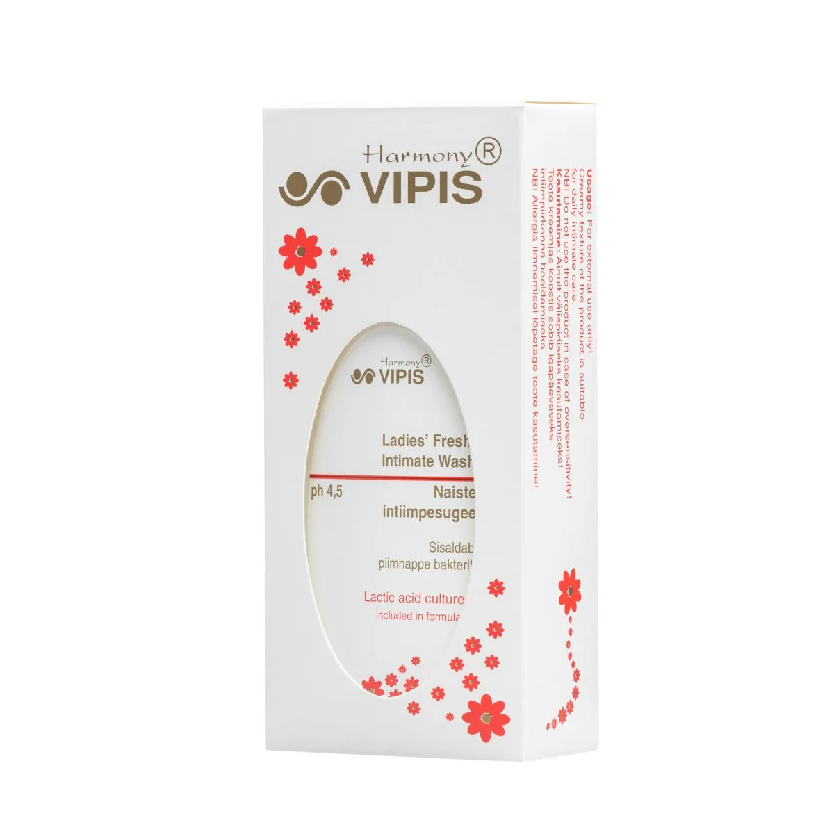 VIPIS INTIIMPESUGEEL PH4,5 250ML - Product Image