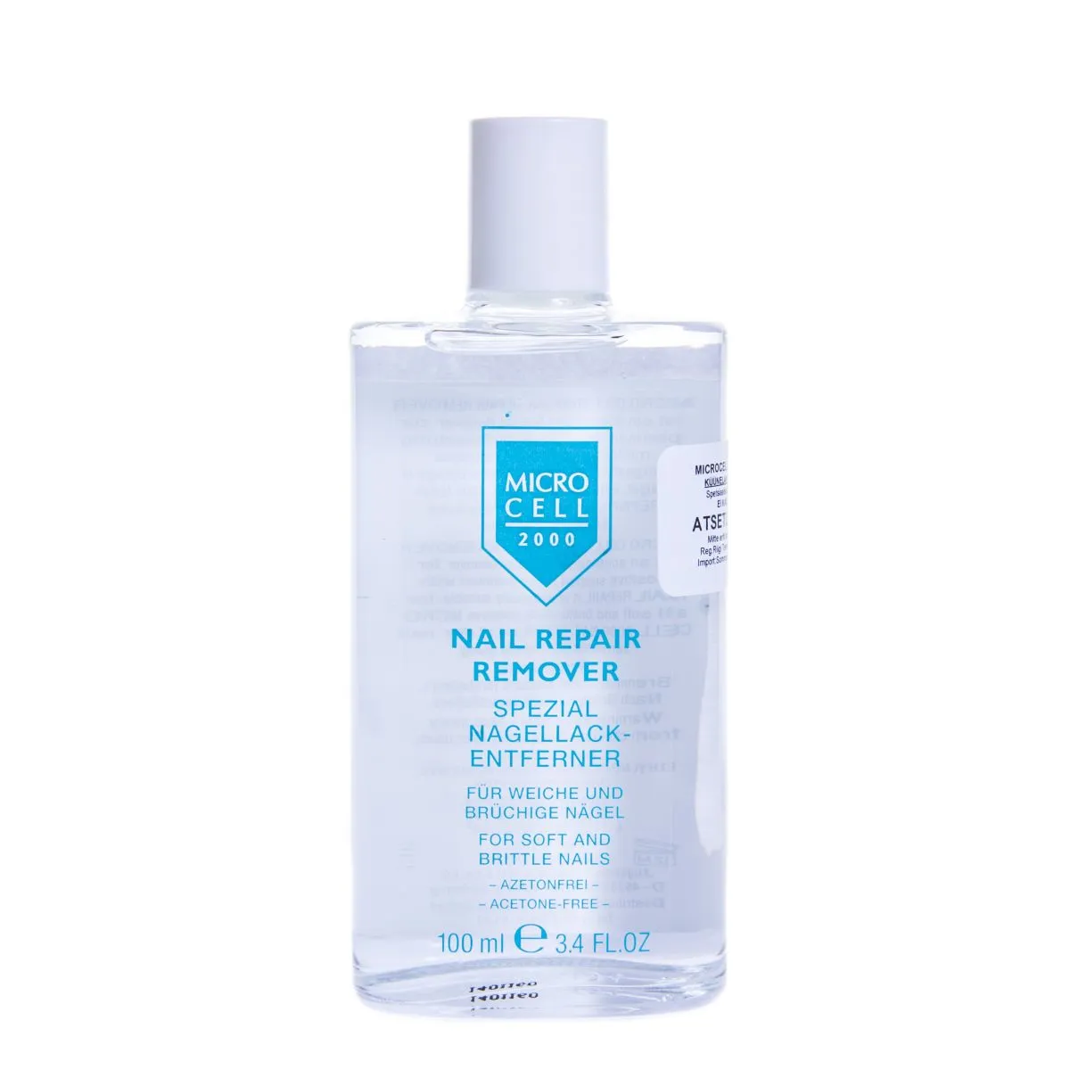 MICRO CELL KÜÜNELAKIEEMALDAJA ATSETOONITA 100ML - Product Image