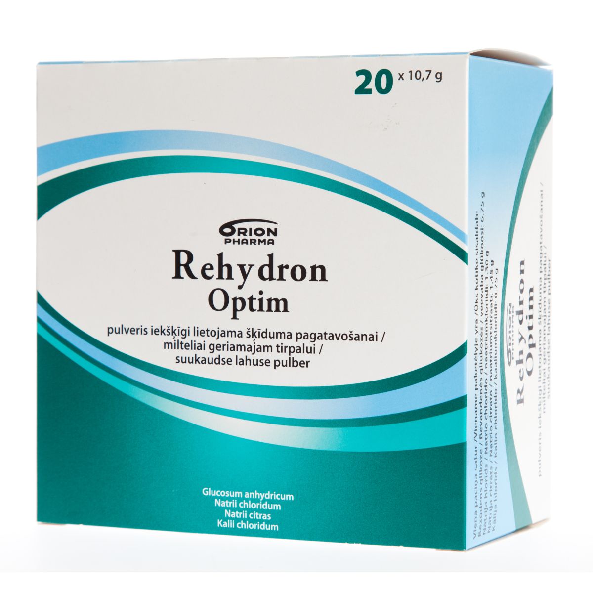 REHYDRON OPTIM SUUKAUDSE LAHUSE PULBER 10,7G N20 - Product Image