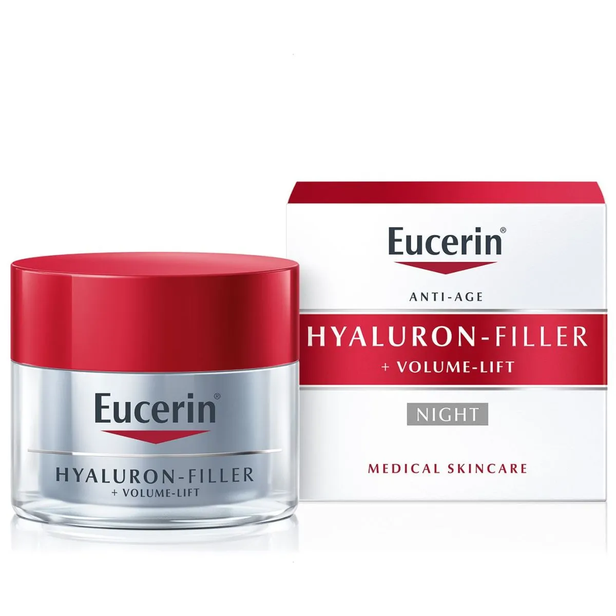 EUCERIN HYALURON FILLER+VOLUME ÖÖKREEM 50ML - Product Image
