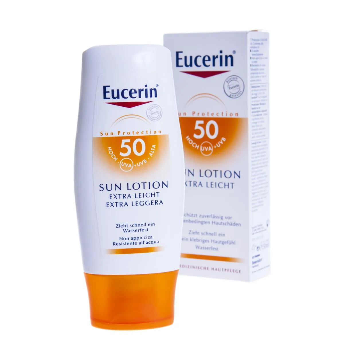 EUCERIN SUN PÄIKESEKAITSEEMULSIOON SPF50+ 150ML - Product Image