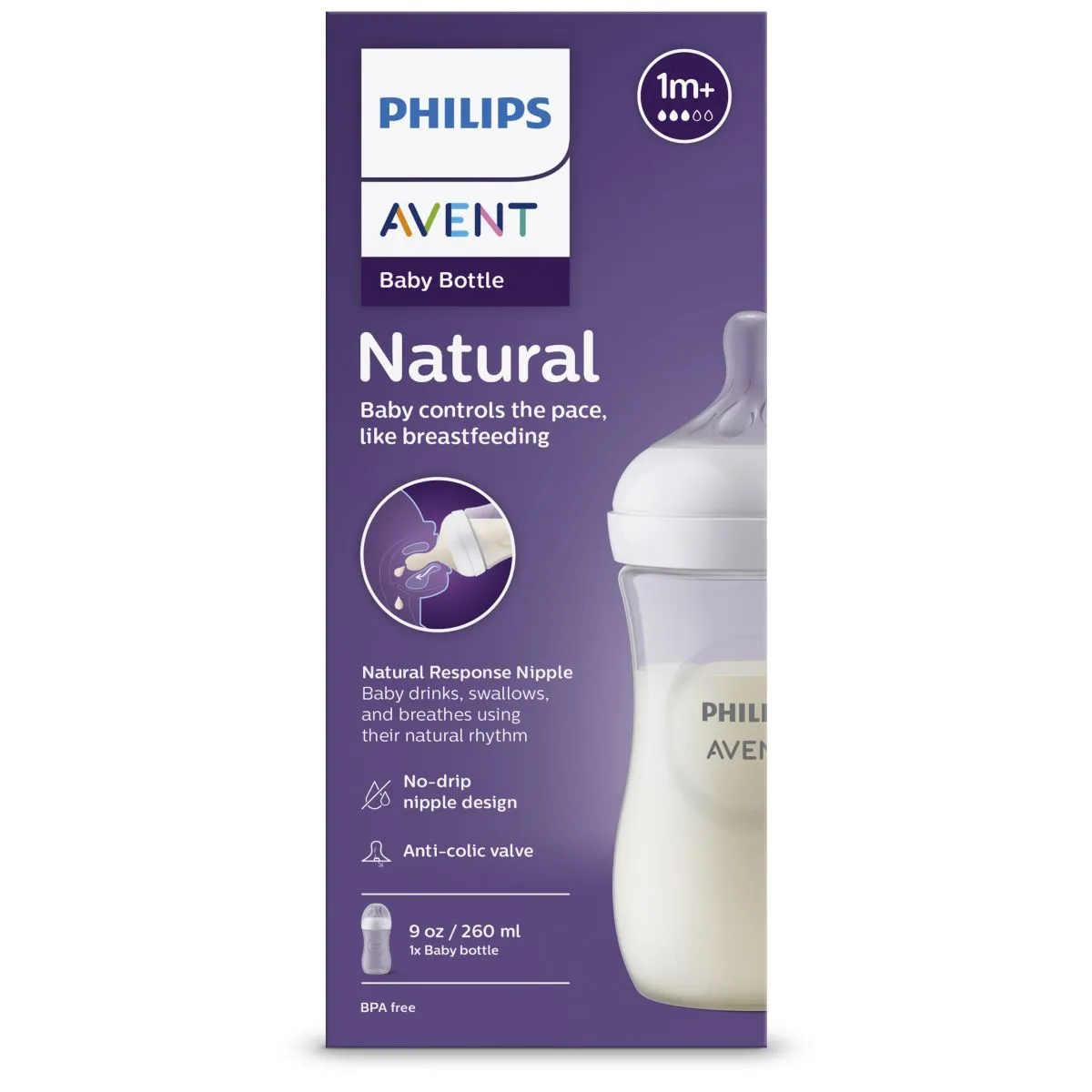 AVENT TOITMISPUDEL NATURAL 260ML - Product Image
