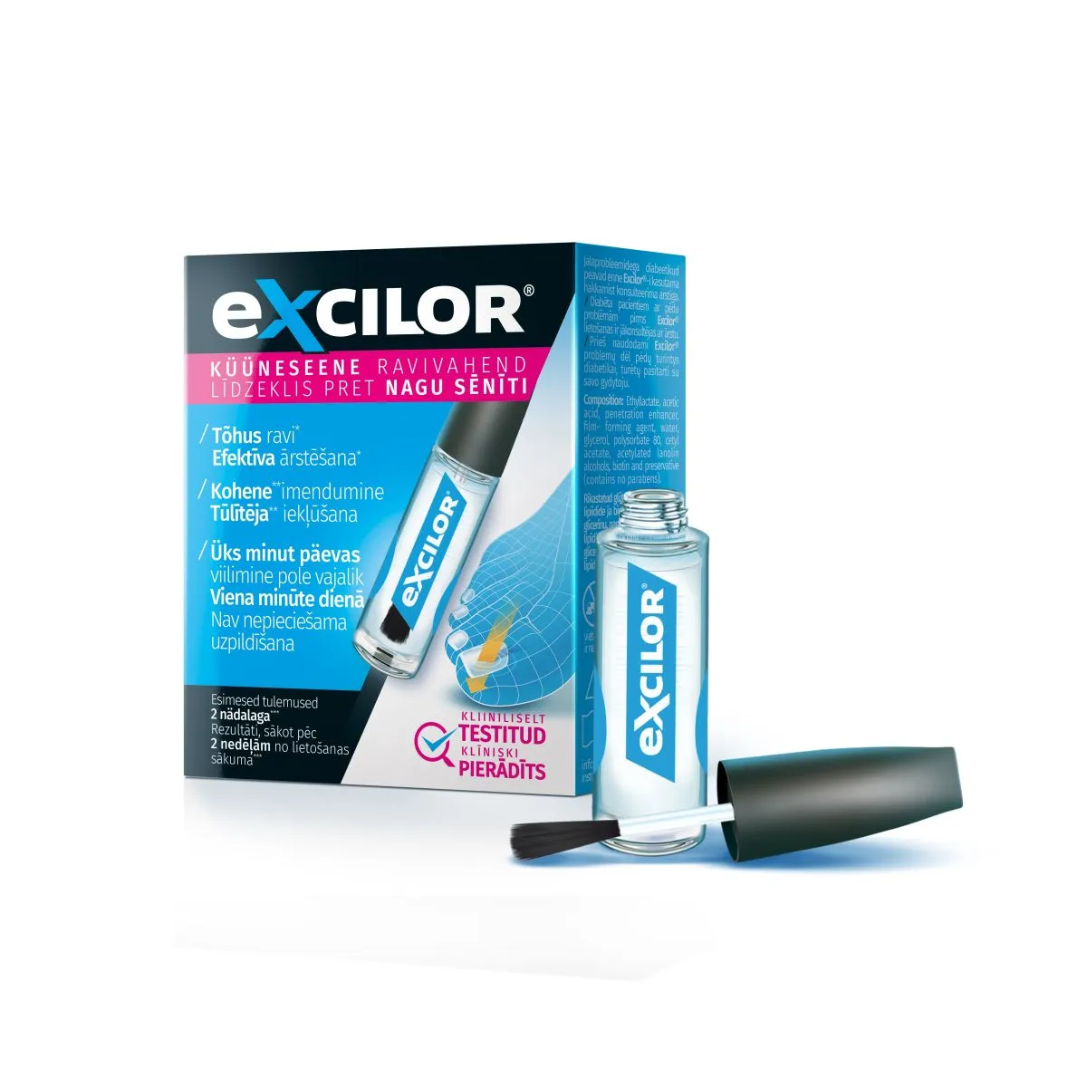 EXCILOR KÜÜNESEENE RAVIPINTSEL 3,3ML - Product Image