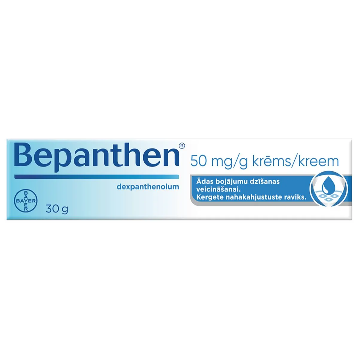 BEPANTHEN KREEM 50MG/G 30G - Product Image