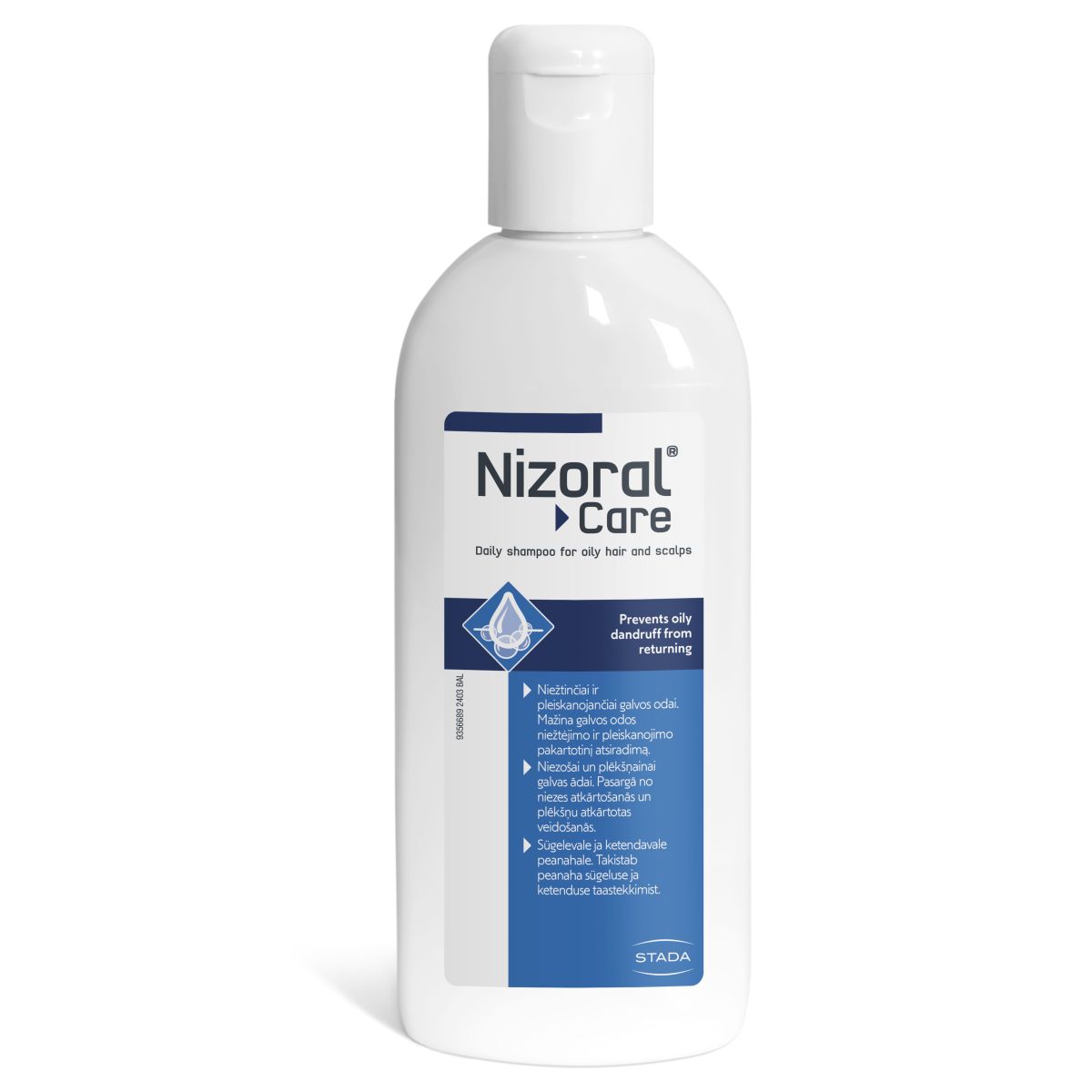 NIZORAL CARE SHAMPOON RASUSELE PEANAHALE 200ML - Product Image
