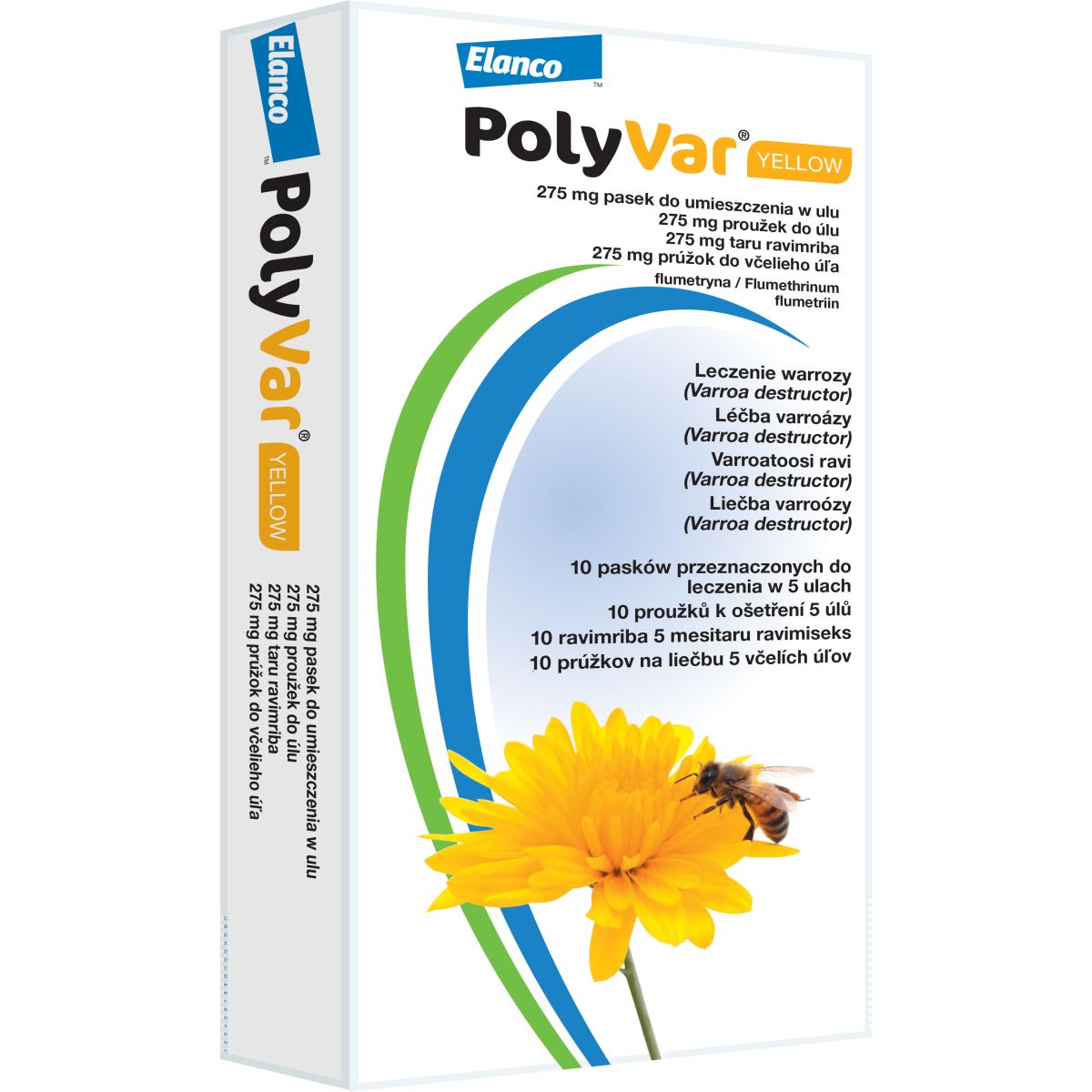 POLYVAR YELLOW RAVIMRIBA 275MG N10 - Product Image