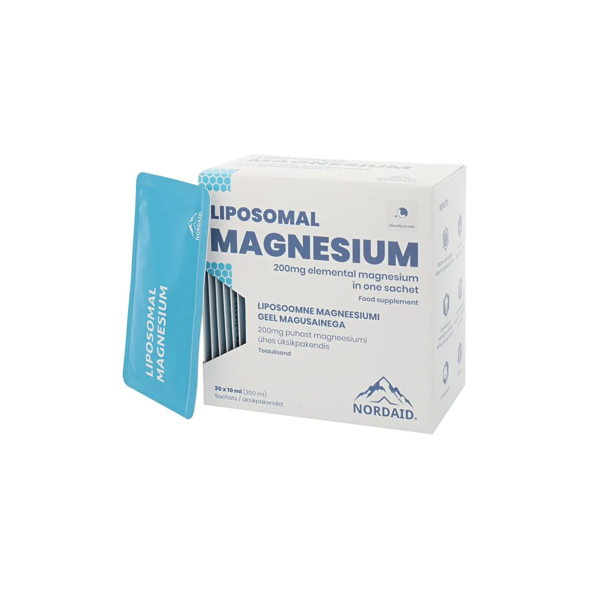 NORDAID MAGNEESIUMTSITRAAT-MALAAT LIPOSOOMNE 200MG N30 - Product Image
