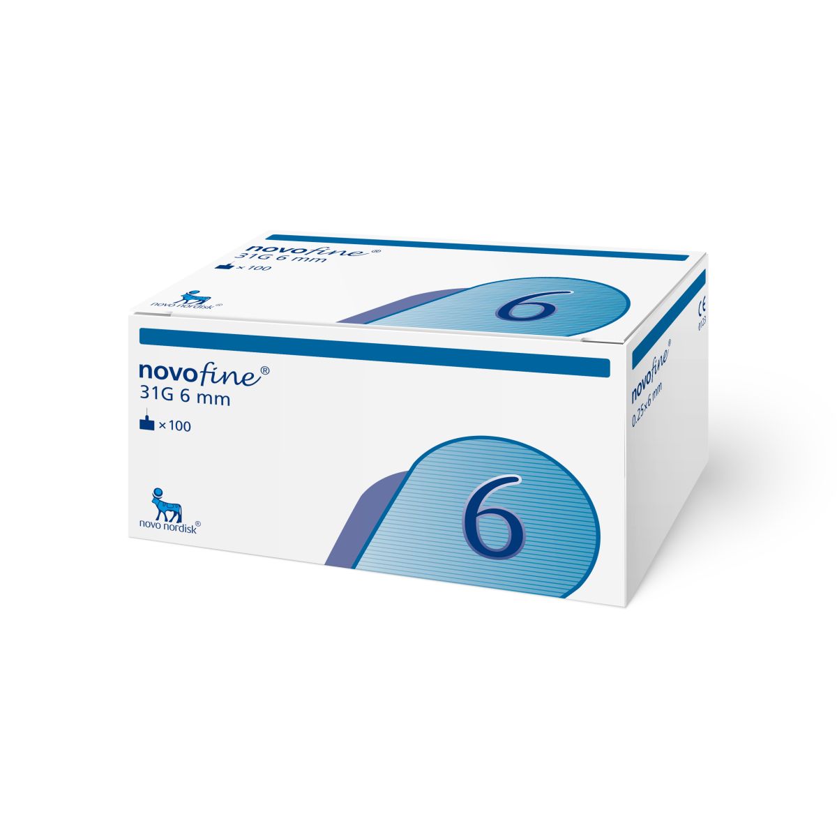 INSULIININÕELAD NOVOFINE 31G 0,25X6MM N100 - Product Image