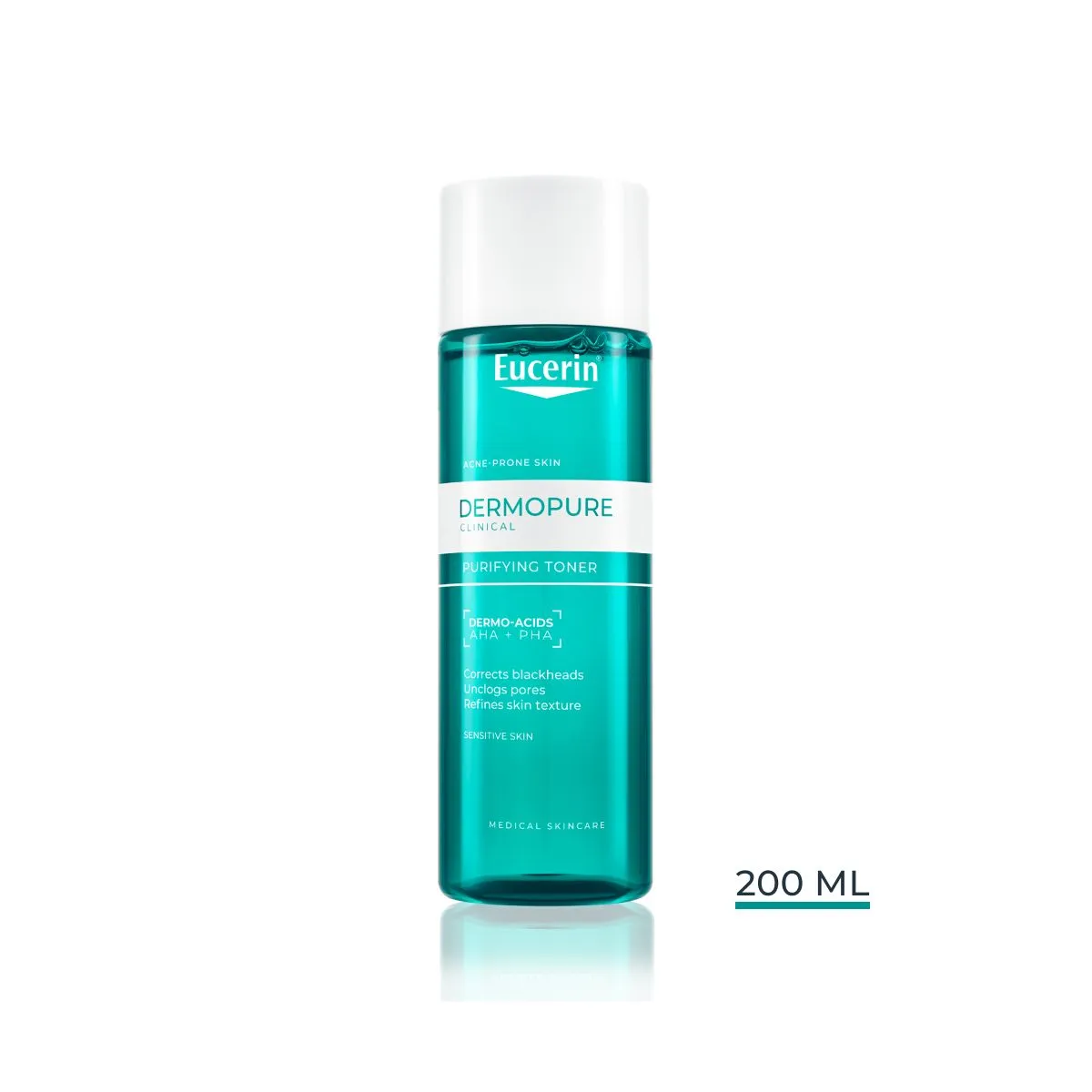 EUCERIN DERMOPURE CLINICAL TOONIK PUHASTAV 200ML - Product Image