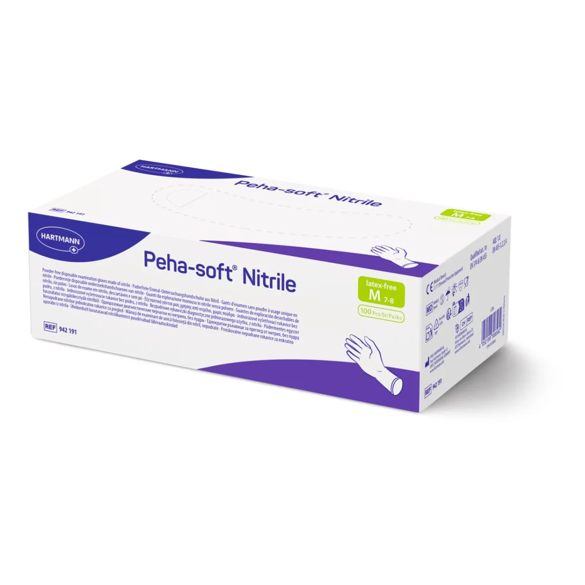 PEHA-SOFT KINDAD NITRILE PUUDRIVABAD M N100 - Product Image